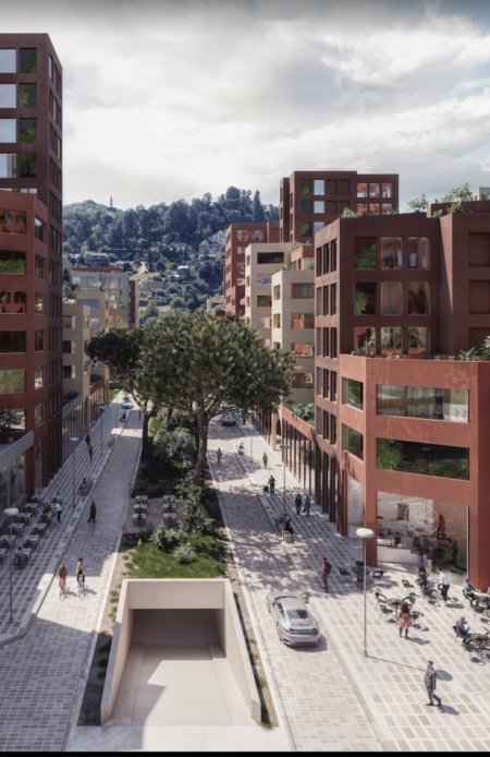 Tirane, shitet apartament 1+1+Aneks+Ballkon Kati 3, 84 m² (River Park Rezidenc)