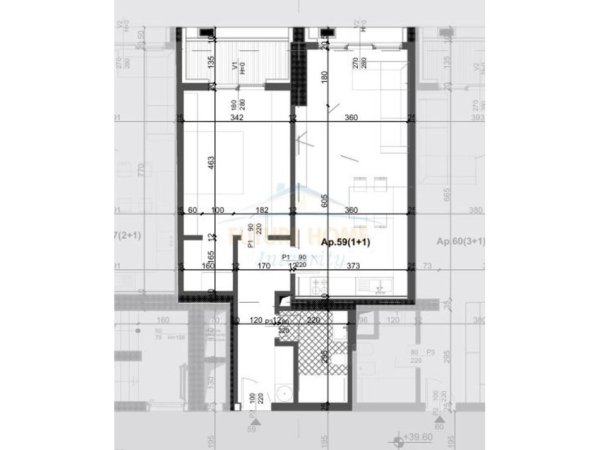 Tirane, shitet apartament 1+1+Ballkon Kati 10, 91 m² 182.000 € (Xhamlliku, Filigree Tower)