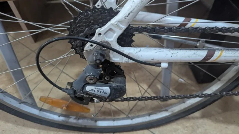 Tirane, shes biciklete Mongoose Masa M, amortizator e bardhë 149 €