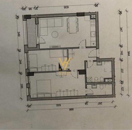 Tirane, shitet apartament 2+1+Ballkon Kati 3, 94 m² 235.000 € (INXHINIERIA)