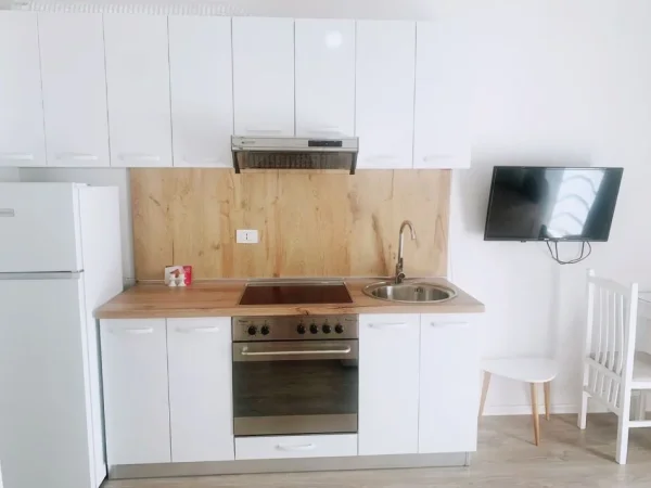 Tirane, jepet me qera apartament 1+1 , 65 m² 400 € (Kontakti,Ali Demi)