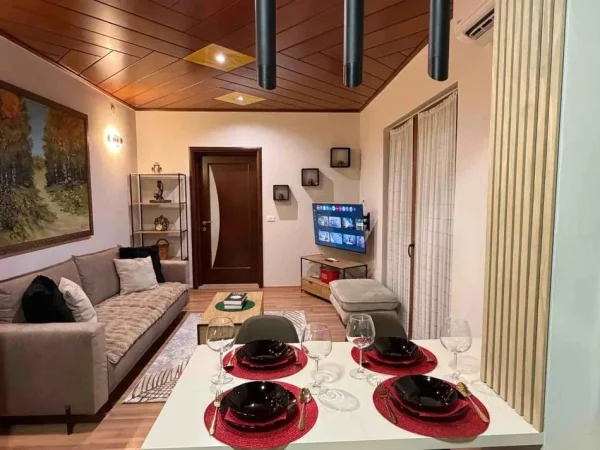 Tirane, jepet me qera 1+1+Ballkon ,rruga e kavajes 600 euro