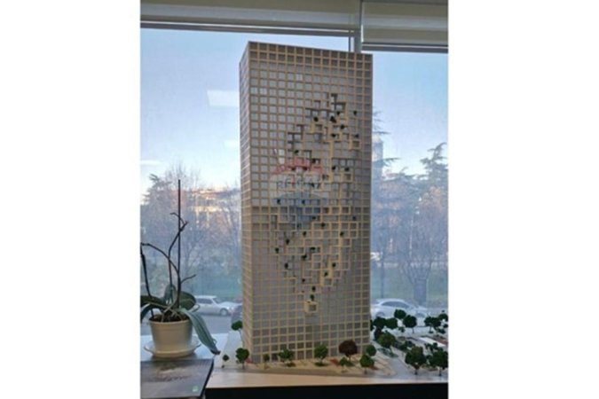 Tirane, shitet apartament 2+1 Kati 19, 211 m² 825.000 € (DownTown One Rruga George Bush, Tiranë(ID: 530221059-259)