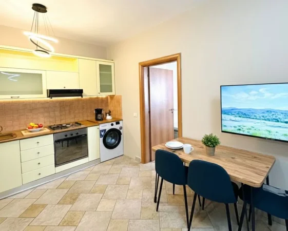 Tirane, jepet me qera apartament 1+1+Aneks+Ballkon Kati 15, 60 m² 550 € (Qender " Kostandn Kristoforidhi")