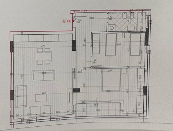 Tirane, shitet apartament 2+1 Kati 7, 116 m² 230.000 € (Rruga Don Bosko)