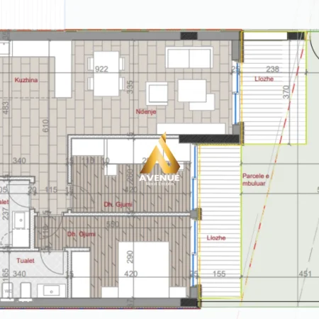 Shqiperi, shitet shtepi 2+1+Ballkon Kati 0, 138 m² 700.000 € (GREEN COAST PALASE)