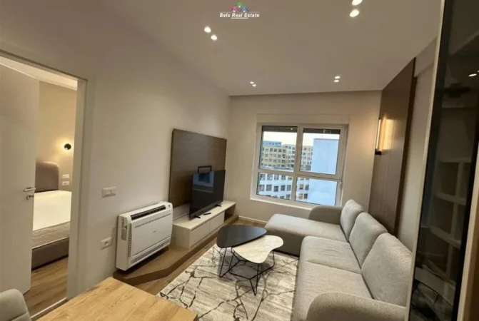 Tirane, jepet me qera apartament 1+1 Kati 8, 50 m² 520 € (Rruga Pasho Hysa)