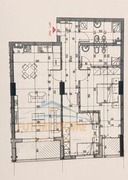 Tirane, shitet apartament 2+1+Ballkon Kati 9, 111 m² 215.000 € (Oxhaku)