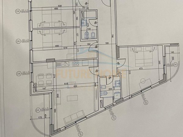 Tirane, shitet apartament Kati 1, 133 m² 306.000 €