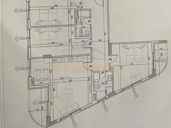 Tirane, shitet apartament Kati 1, 133 m² 306.000 €