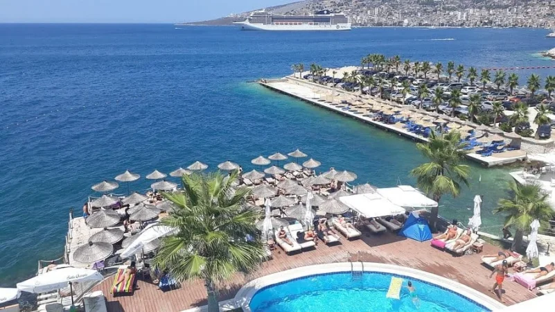SHITET: Tokë TRUALL 216 m² Me Pamje Deti🏖🌅🌊📍Në Sarandë - Pas Santa Quaranta 119,000€ ✨