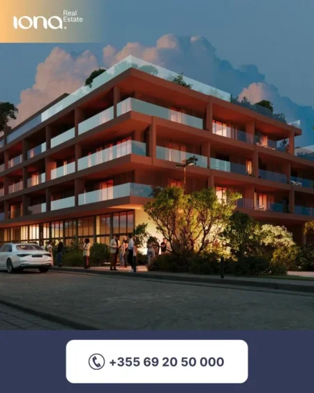 Golem, shitet apartament 1+1 , (Sun See Residence), 1,100 €/m² , 300 metra nga deti