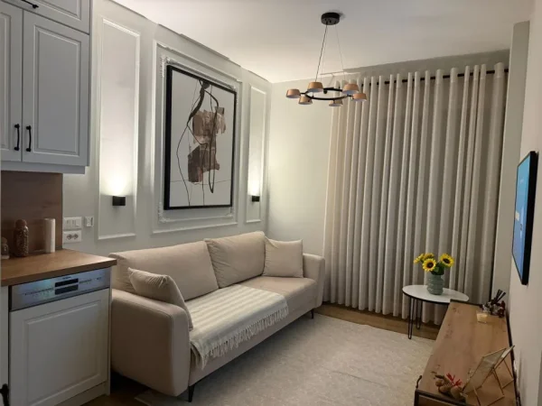 Tirane, jepet me qera 1+1 Kati 4, 600 € 