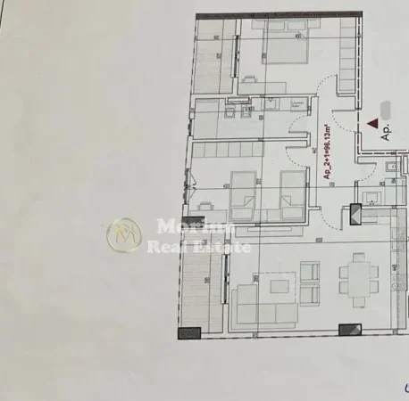 Tirane, shitet apartament 2+1 Kati 5, 111 m² 111.000 € (Paskuqan)