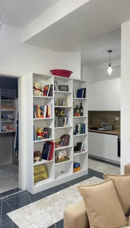 Tirane, jepet me qera apartament 1+1 Kati 1, 55 m² 400 € (ali demi)