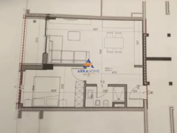 Tirane, shitet apartament 1+1 Kati 3, 67 m² 167.500 € 