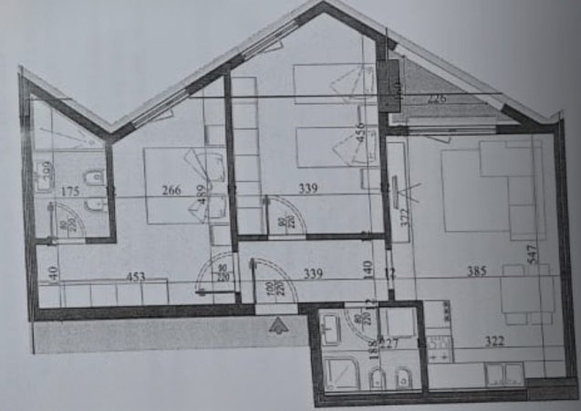 Tirane, shitet apartament 2+1+Ballkon , 97 m² 165.000 € (Colonnade Residence, Rruga Dritan Hoxha)