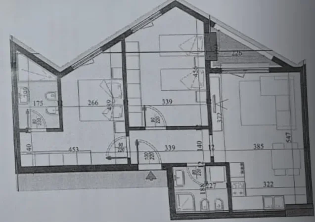 Tirane, shitet apartament 2+1+Ballkon , 97 m² 165.000 € (Colonnade Residence, Rruga Dritan Hoxha)