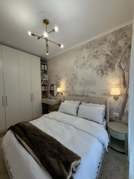 Tirane, jepet me qera apartament 2+1 Kati 3, 90 m² 550 € (Kompleksi Mangalem.)