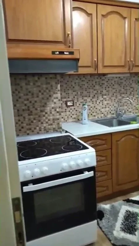 Tirane, jepet me qera apartament 1+1 Kati 3, 300 € (Fresk)