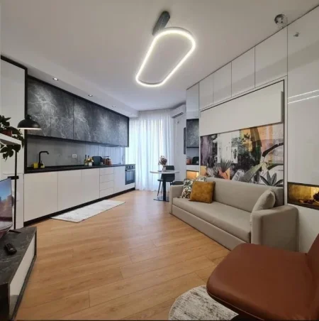 Tirane, shitet apartament 1+1+Ballkon Kati 4, 35 m² 82.000 € (Komuna e Parisit)