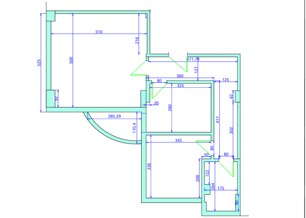Tirane, shes 2+1+Ballkon Kati 4, 86 m² 119.000 € (Shefqet Kuka), Kati 4, Ashensor.