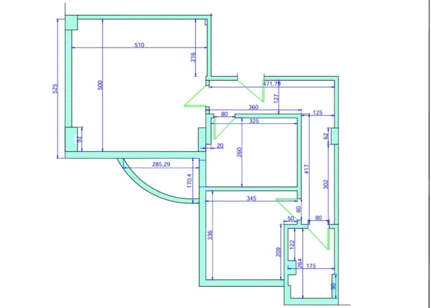 Tirane, shes 2+1+Ballkon Kati 4, 86 m² 119.000 € (Shefqet Kuka), Kati 4, Ashensor.
