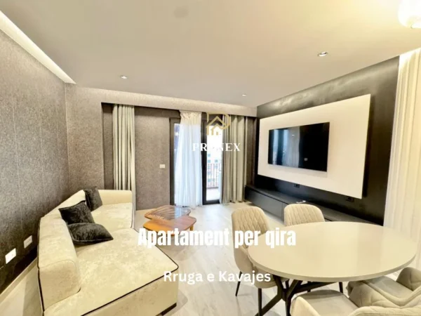 Tirane, jepet me qera apartament 2+1 Kati 8, 100 m² 1.300 € (Garden Building Residence , Rruga e Kavajes)