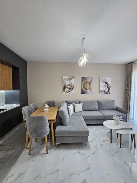 Tirane, jepet me qera apartament 1+1 Kati 8, 68 m² 600 € (XHAMLLIKU)