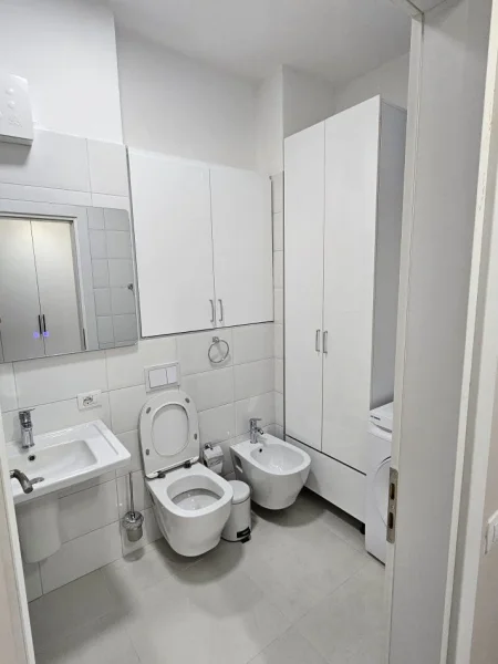 Tirane, jepet me qera apartament 1+1 Kati 8, 68 m² 600 € (XHAMLLIKU)