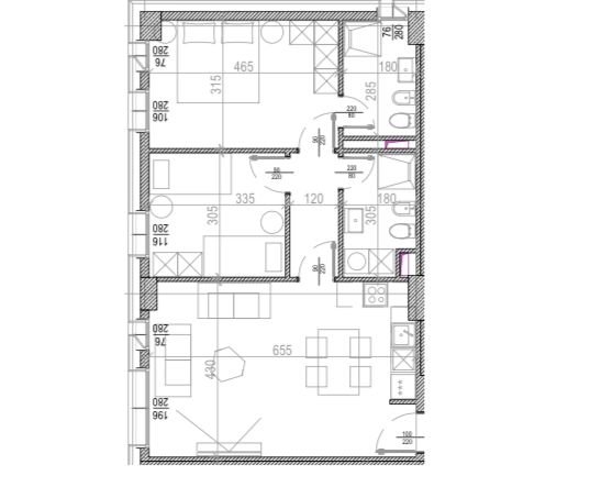 Tirane, shitet apartament 2+1+Ballkon Kati 9, 92 m² 185.300 € (RIVER SIDE RESIDENCE)