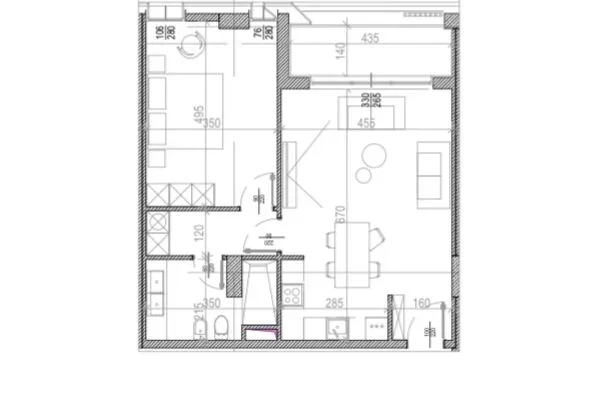 Tirane, shitet apartament 1+1+Ballkon Kati 7, 91 m² 182.000 € (RRUGA E KAVAJES)