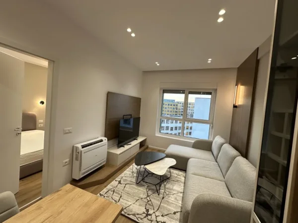 Tirane, jepet me qera apartament 1+1 Kati 8, 55 m² 540 € 