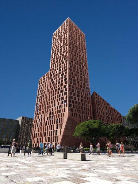 Tirane, shitet apartament+verande | Penthouse 2+1+Ballkon , 114 m² 250.000 € (New Boulevard Tower, Bulevardi i Ri)