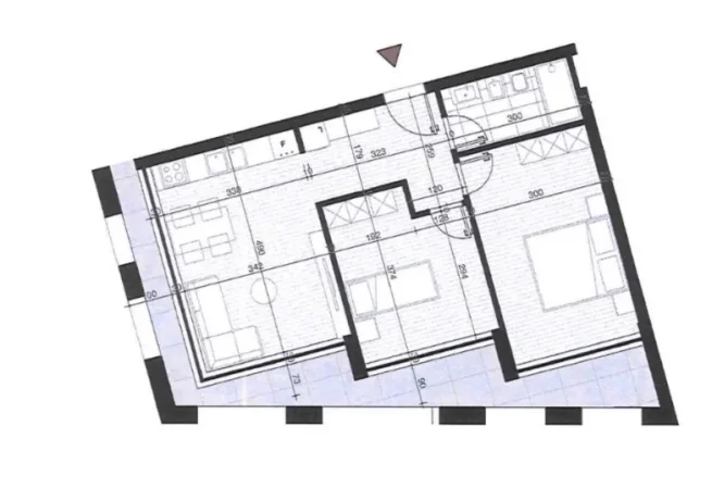 Tirane, shitet apartament+verande | Penthouse 2+1+Ballkon , 114 m² 250.000 € (New Boulevard Tower, Bulevardi i Ri)