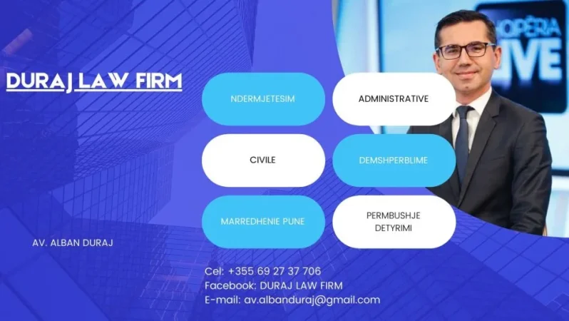 Tirane, ofroj Shërbime Ligjore