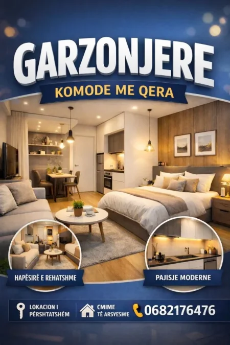 Tirane, jepet me qera garsonier 1+1 Kati 1, 35 m² 600 € (rruga sami frasheri)