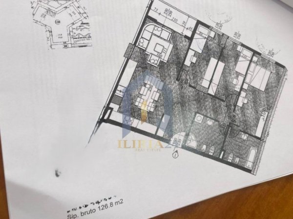 Tirane, shitet apartament 3+1+Ballkon Kati 4, 127 m² 215.500 € (Kompkeksi Turdiu E PERFUNDUAR)