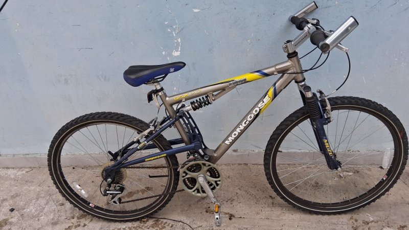 Tirane, njoftim biciklete ️️️MONGOOSE️gsx 9.0 gri e erret