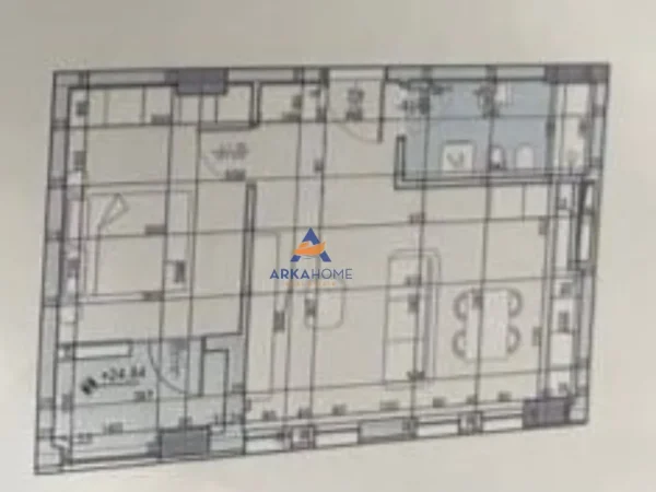 Tirane, shitet apartament 1+1+Ballkon Kati 7, 67 m² 96.000 € 
