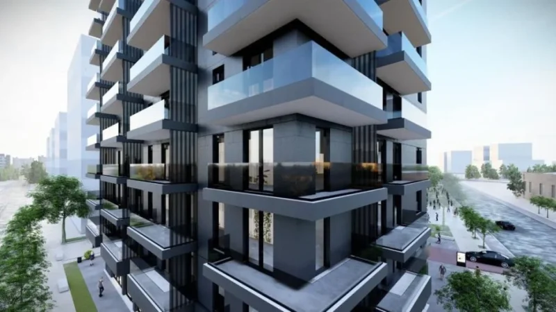 Tirane, shes apartament 2+1+Ballkon Kati 9, 85 m² 163.000 € (Star Bosko)