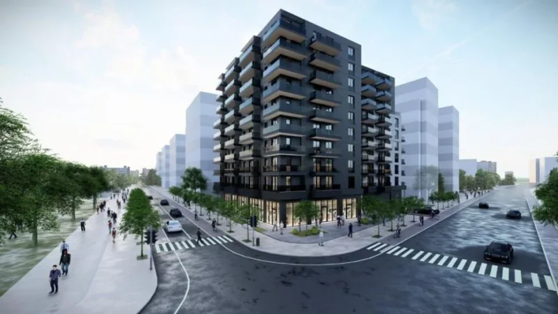 Tirane, shes apartament 2+1+Ballkon Kati 9, 85 m² 163.000 € (Star Bosko)