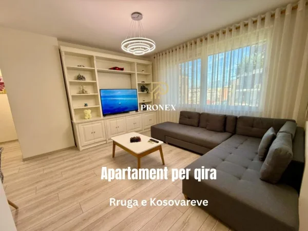 Tirane, jepet me qera apartament 1+1 Kati 8, 70 m² 800 € (Rruga e Kosovareve)