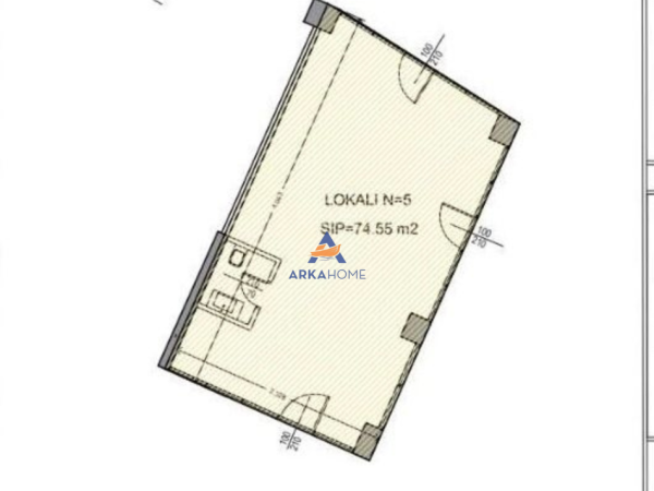 Tirane, shitet ambjent biznesi Kati 0, 75 m² 407.000 € 