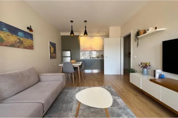 Tirane, jepet me qera apartament 2+1 , 87 m² 750 € (Rezidenca Magnet)