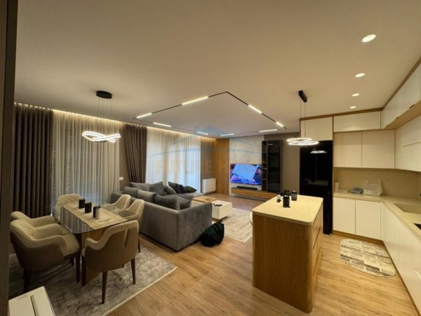 Tirane, jepet me qera apartament 2+1+Ballkon Kati 6, 125 m² (Rruga e Kavajes)