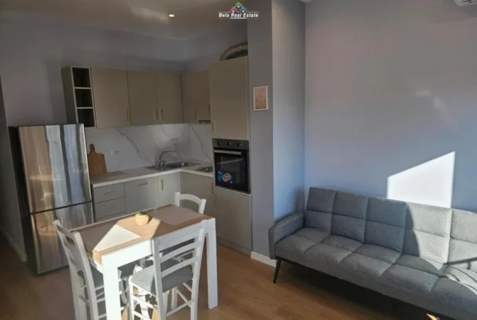 Tirane, jepet me qera apartament 1+1+Ballkon Kati 7, 55 m² 650 € (Stacioni i Trenit)