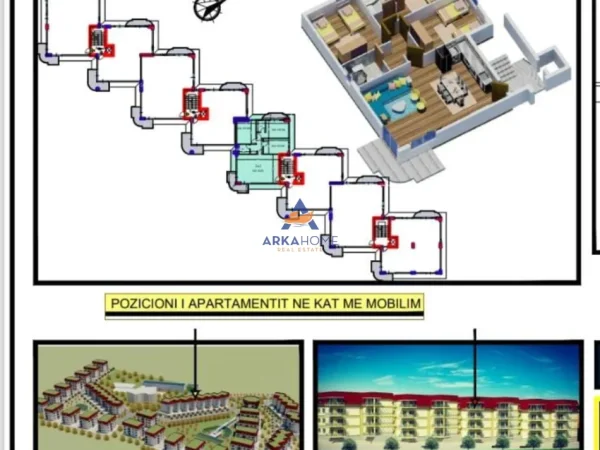 Tirane, shitet apartament 3+1+Ballkon Kati 4, 172 m² 344.000 € 