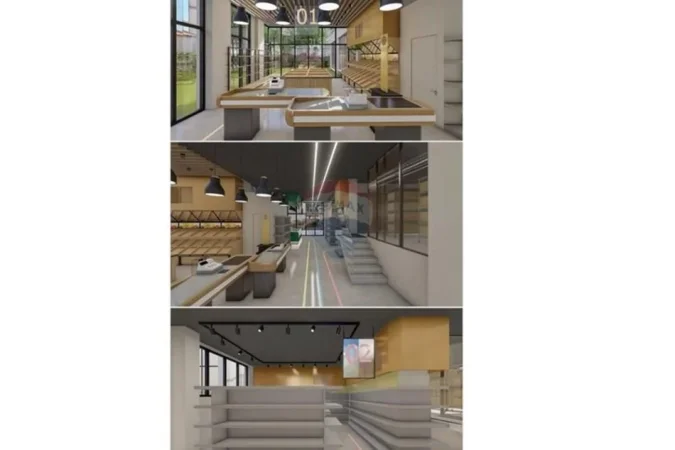 Tirane, shitet dyqan Kati 0, 186 m² 555.000 € (rruga Leka i Madh Fabrika E Miellit, Tiranë(ID: 530191073-91)