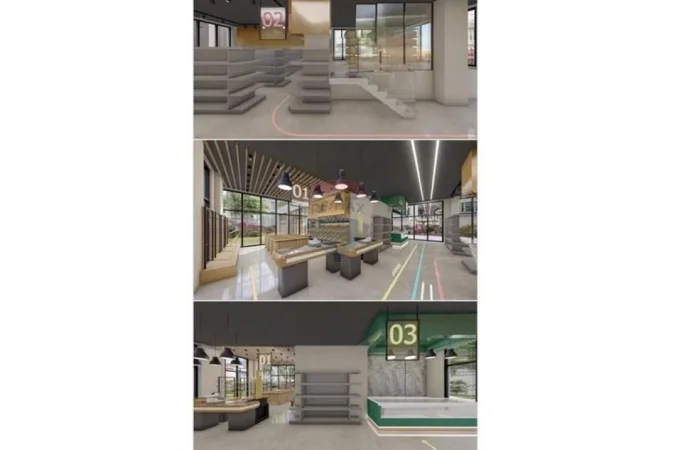 Tirane, shitet dyqan Kati 0, 186 m² 555.000 € (rruga Leka i Madh Fabrika E Miellit, Tiranë(ID: 530191073-91)